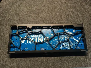 Teclado Mecánico Viking 60% Azul/Amarillo