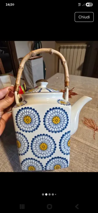 Teiera Giapponese con 2 Tazzine