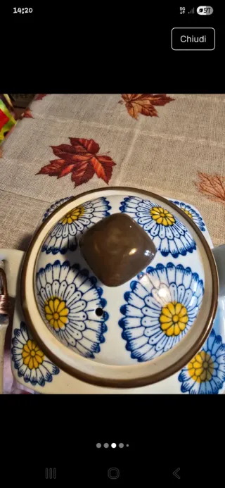 Teiera Giapponese con 2 Tazzine