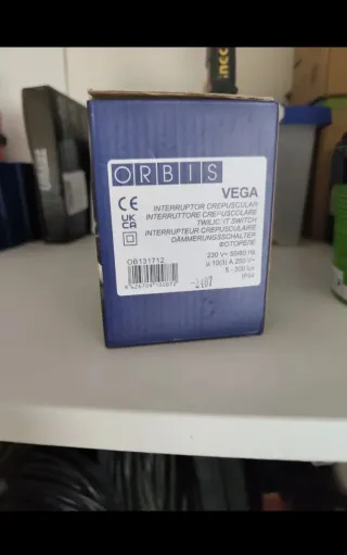 4 Interruptores Orbis Vega Crepuscular