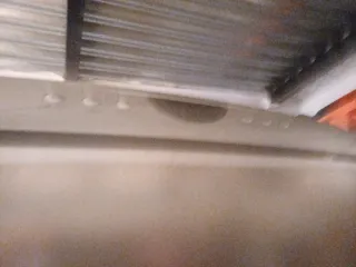 Nevera de puerta blanca