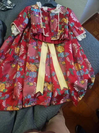 Traje de Fallera Multicolor