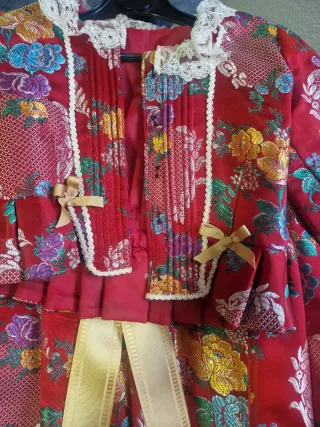 Traje de Fallera Multicolor