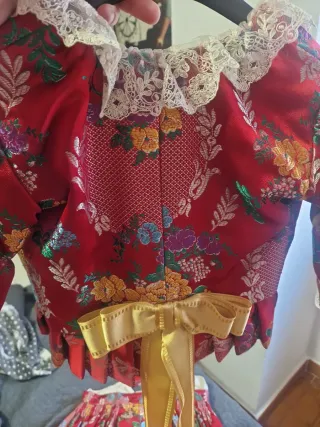 Traje de Fallera Multicolor