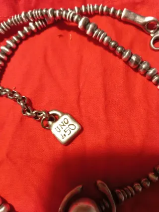 Collar UNO de 50 Plata
