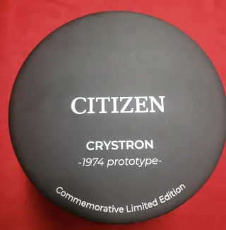 Citizen Crystron Prototype 1974 Commemorative