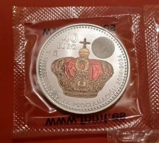 5 monedas conmemorativas plata 1996 y 2022-2024