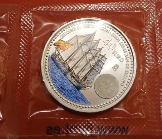 5 monedas conmemorativas plata 1996 y 2022-2024