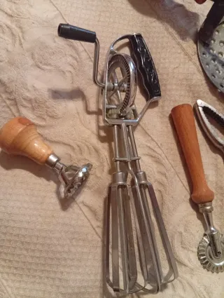 Set attrezzi cucina vintage