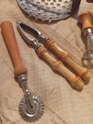 Set attrezzi cucina vintage