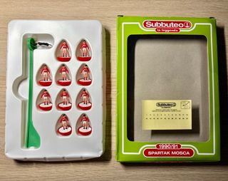 Subbuteo La Leggenda Team Spartak Mosca 1990/91