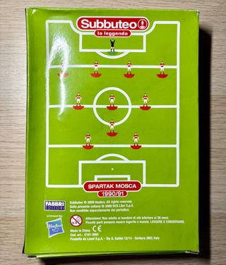 Subbuteo La Leggenda Team Spartak Mosca 1990/91