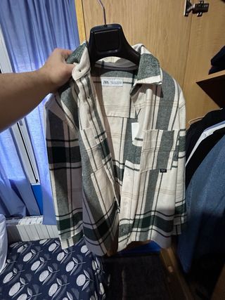 Camisa Zara cuadros nueva