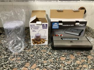 Envasadora al vacío Garhe + Bote 2L