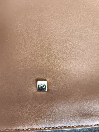 Bolso Piel Purificación García Marrón camel