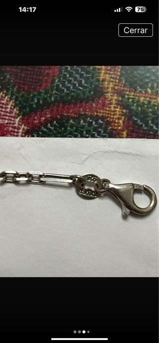 Collar de plata con charms