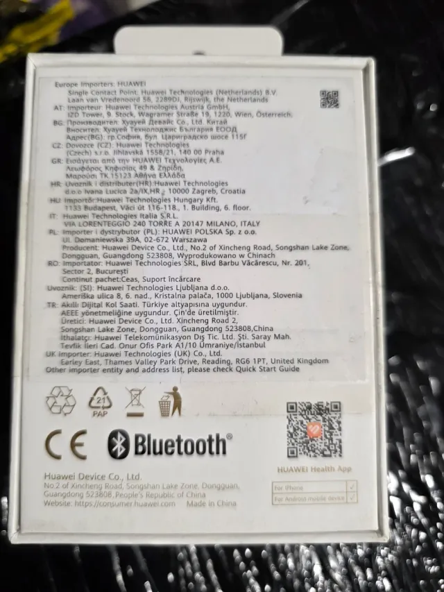 Huawei Watch Fit 4 Smartwatch Negro