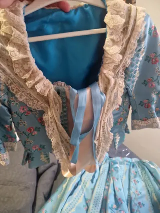 Vestido Fallera Azul