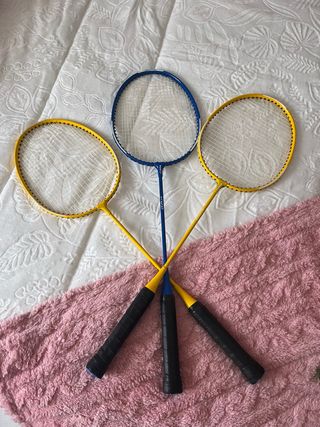 3 Raquetas de Bádminton