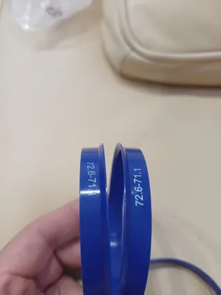 Kit anillos centradores para ruedas 72.6-71.1