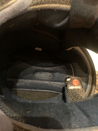 Casco Moto Nitro Talla XS Negro