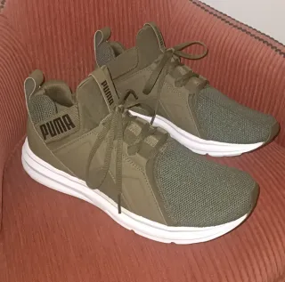 Zapatillas deportivas Puma color verde