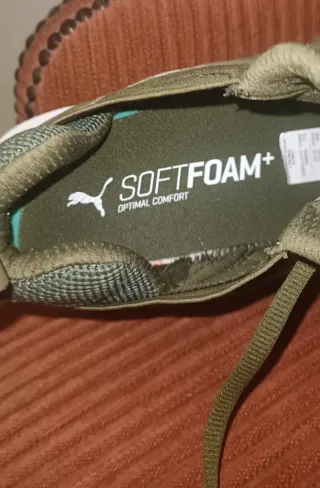 Zapatillas deportivas Puma color verde