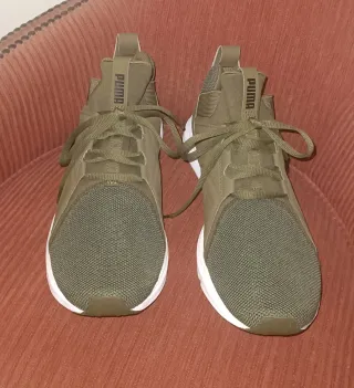 Zapatillas deportivas Puma color verde