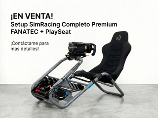 Setup SimRacing Fanatec Completo