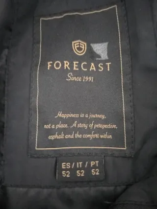 Chaqueta de invierno negra