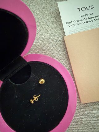 Pendientes Oro Alecia Tous