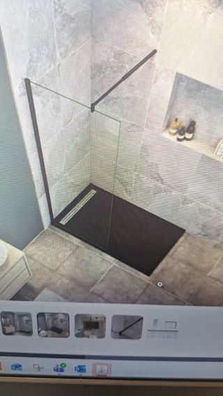 Mampara ducha nueva