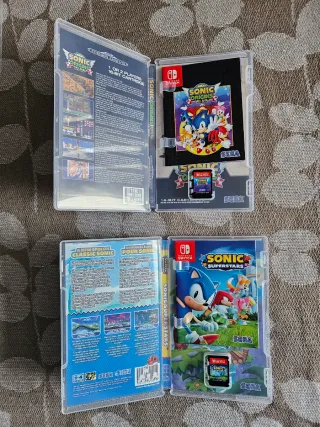 Pack 4 Juegos Nintendo Switch Sonic