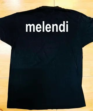 Camiseta Melendi Negro