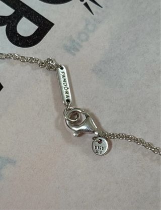 Collana Pandora Cuore Argento