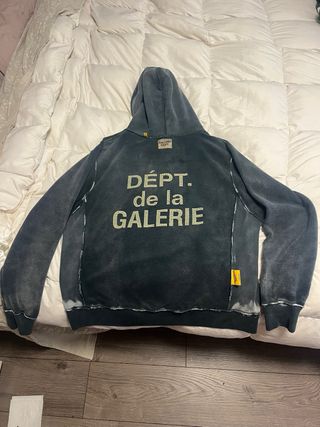 Sudadera Gallery Dept. Reversible Negra/Gris