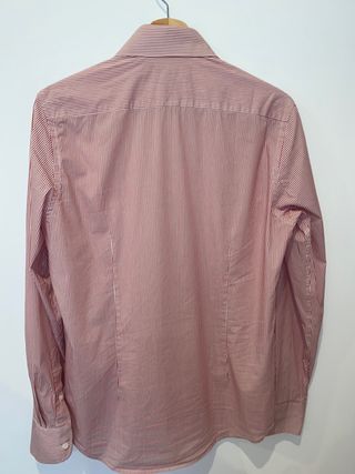 Camisa Álvaro Moreno Rayas Rojas y Blancas