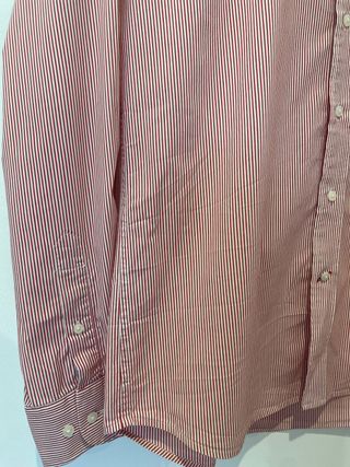 Camisa Álvaro Moreno Rayas Rojas y Blancas