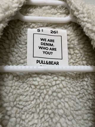 Chaqueta vaquera forrada Pull&Bear Talla S