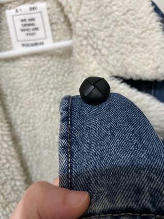 Chaqueta vaquera forrada Pull&Bear Talla S