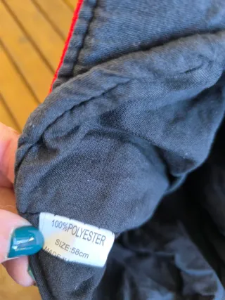 Cappello Milan con Corna Rosse e Nere