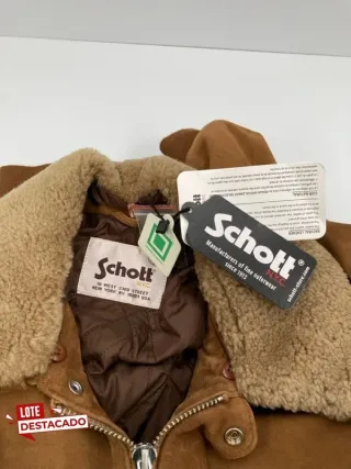 Chaqueta Schott NYC ante borreguito