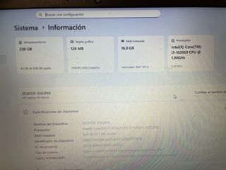 Portátil HP Negro y Plateado