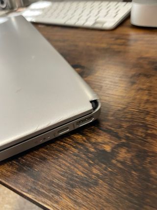 Portátil HP Negro y Plateado