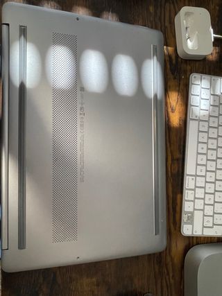 Portátil HP Negro y Plateado