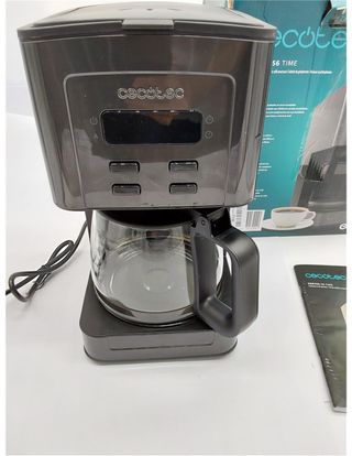Cecotec Cafetera de Goteo Coffee 56 Time, 800W de