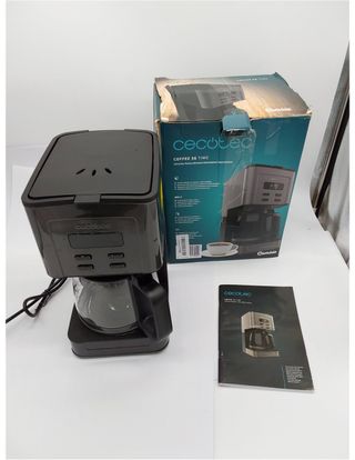 Cecotec Cafetera de Goteo Coffee 56 Time, 800W de