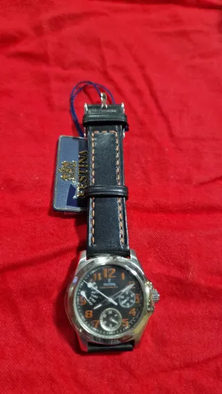 Reloj Festina Negro y Plateado Unisex