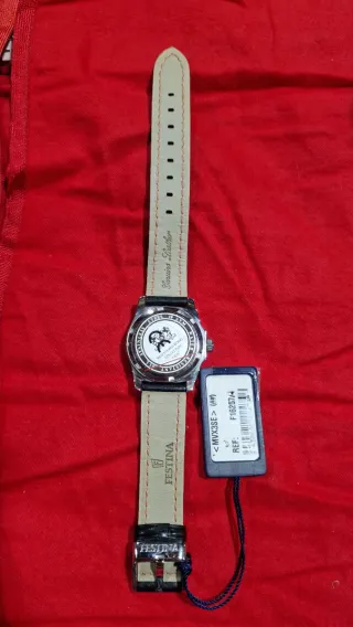 Reloj Festina Negro y Plateado Unisex
