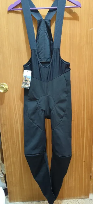 Pantalón ciclista hombre negro